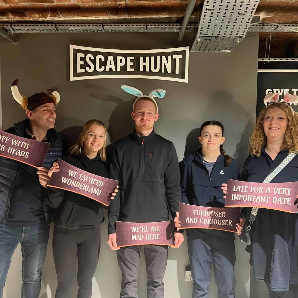 Escape Hunt Liverpool Review: Alice in Puzzleland Escape Room - North ...