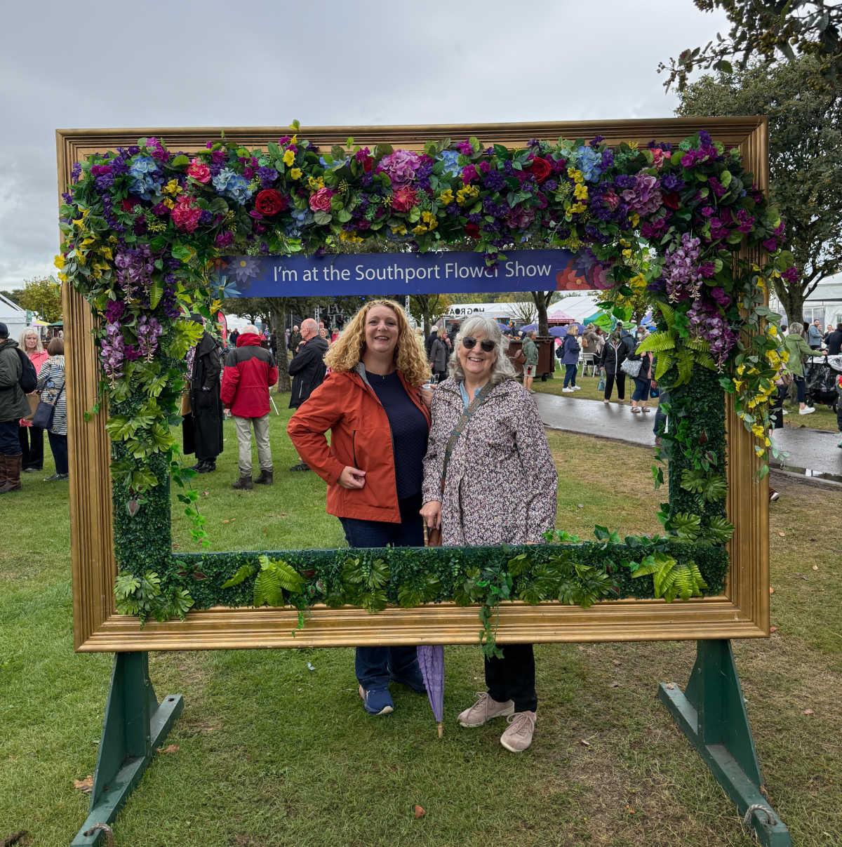 Photo opportunities at Southport Flower Show